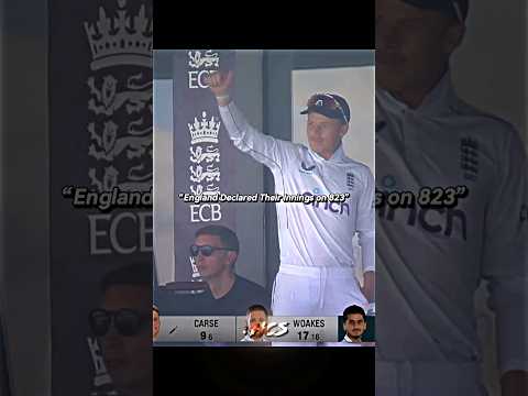 England Had Some Mercy For Pakistan...☠️