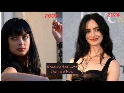 Breaking Bad Cast Then and Now