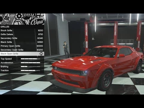 GTA 5 - DLC Vehicle Customization - Bravado Gauntlet Hellfire (Dodge Demon) and Review