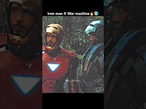 Tony Stark and War machine fight scene with Ivan Vanko's drones 🔥🥶#shorts #ytshorts #marvel