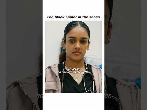 The black spider in the shoes#thepitt #tvshow #foryou #fyp #shorts