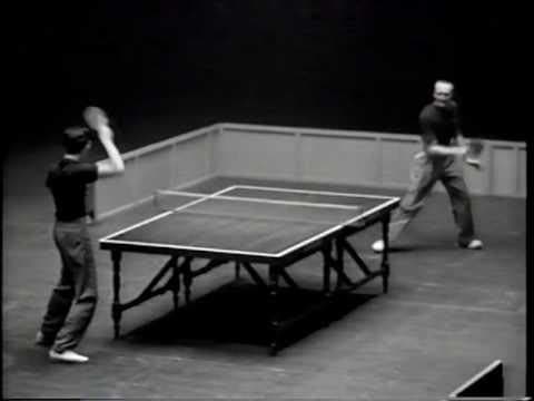 Marty Reisman vs Victor Barna (1949 English Open) - Marty Supreme!