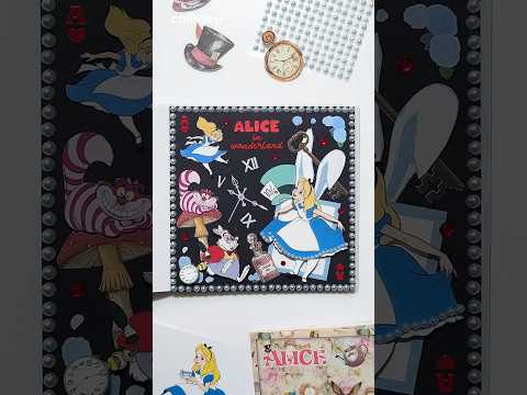 Scrapbooking | Alice in Wonderland 이상한 나라의 앨리스 | 다꾸 Journaling