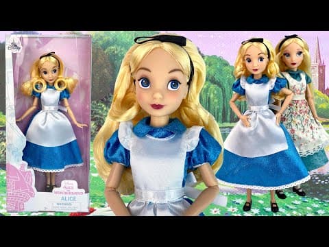 ALICE in Wonderland Classic Doll Review Disney Store