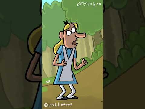 Alice Finds The WRONG Wonderland 🤣 #shorts #cartoonbox #animation