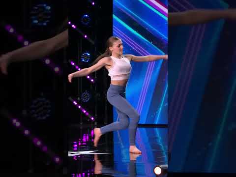 13-year-old schoolgirl's MOVING dance routine | Auditions | BGT 2023 | #shorts