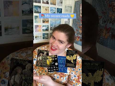 📚 reviewing Iles of the Emberdark, Project Hail Mary, Chosen Ones #books