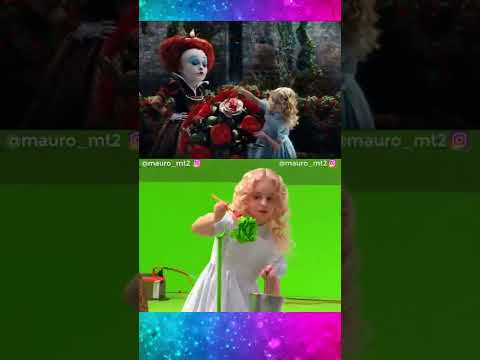 Alice in Wonderland Behind the Scenes ❤ #shorts #ytshorts