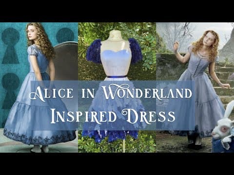 Alice in Wonderland inspired Dress #shorts
