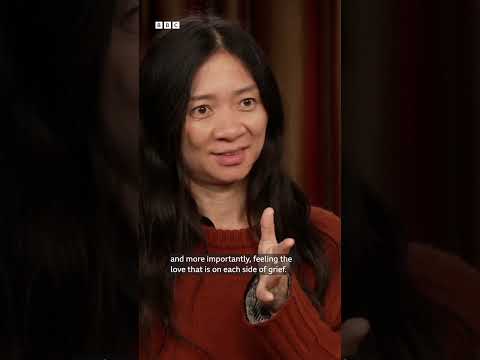 Hamnet's Chloé Zhao explains the importance of feeling love & grief - BBC World Service #shorts