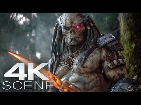 Alpha Predator Traps His Own Son To Be Decimated (2025) Fight Scene |  Predator: Badlands Movie Clip